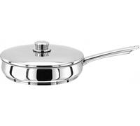 Poêle à sauter Stellar 1000, acier inoxydable, 24 cm, argent