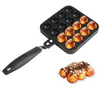 Poêle à takoyaki en aluminium, 1 pièce