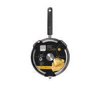 Ibili Poêle à omelette et tortilla Fusion 24 cm – Aluminium, antiadhésive, compatible induction