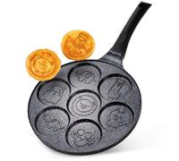 Poêle à œufs - VILDE - Black Line - 26 cm - Antiadhésif - Design élégant