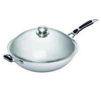 Sauteuse Wok inox Ø36 cm pour induction IW35 Bartscher Gris G