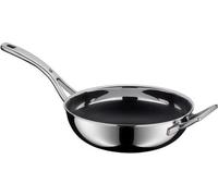 Poêle à wok à induction WMF Profi Resist 28cm RVS Revêtement antiadhésif Nid d'abeille Répartition uniforme de la chaleur pour toutes les sources de chaleur, y compris l'induction Poêle à wok à induct