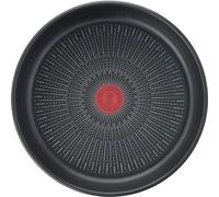 Poêle anti-adhésif 24cm inox/noir - Tefal - L9730402 - ingenio préférence