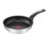 Tefal Emotion Poêle avec revêtement antiadhésif, Acier inoxydable, Cranberry, 24 cm