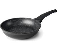 Poêle à frire - LACOR - Ø30cm - Eco Piedra - Manche fixe soft touch - Noir