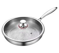 Poêle antiadhésive, alliage de titane, compatibilité universelle, diamètre : 26 cm (environ 10,23 pouces)