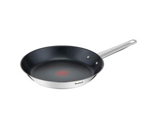 Poêle antiadhésive COOK EAT B9220604 28 cm, acier inoxydable, Tefal