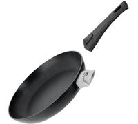 Poêle antiadhésive de 32 cm, avec manche amovible, compatible induction, revêtement antiadhésif, et utilisable au four