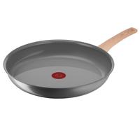 Poêle antiadhésive de 32 cm, en céramique, compatible induction, avec indicateur de température