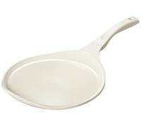 Poêle antiadhésive en céramique polyvalente de 30 cm blanc