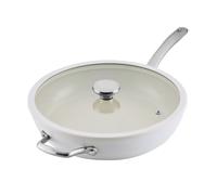 Poêle antiadhésive HALO LASERDEFENCE 30 cm, avec couvercle, aluminium, Circulon