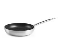 Poêle Antiadhésive - IBILI Gastronomy - 32 cm - Aluminium - Manche Acier Inoxydable - Spécial Gaz