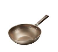 Poêle Antiadhésive, Poêle À Frire À Fond Plat, Universelle For Toutes | Le Fond Plat Entre En Contact Uniformément Avec Divers Poêles For Une Cuisson Quotidienne De Sautés