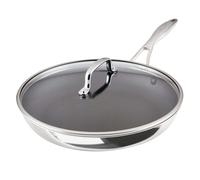 Poêle antiadhésive SCRATCHDEFENSE C1 32 cm, avec couvercle, acier inoxidable, Circulon