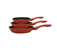 Poêle Cheffinger ROUGE (20 cm, 24 cm et 28 cm)