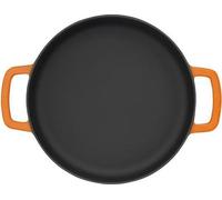 Poêle Combekk Sous-chef Orange Fonte Recy Double Anse, 24 Cm - Combekk