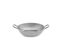 Poêle creuse avec anses Vaello Acier poli Ø 38 cm G