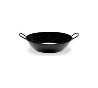 Poêle creuse avec anses Vaello Noir Acier émaillé Ø 28 cm