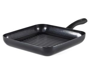 Poêle de cuisson antiadhésive en céramique verte GreenChef Diamond, 28 cm, sans , compatible avec les plaques à induction, résistante à la chaleur du four jusqu'à 160°C, lavable au lave-vaisselle, noi