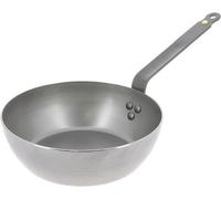 Poêle de cuisson en acier inoxydable Ibenzoa® – Diamètre 28 cm. Poêle professionnelle en acier inoxydable, fond épais pour résister aux variations de température, compatible avec les plaques à inducti