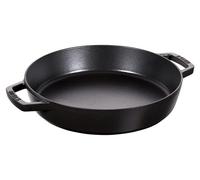 Poêle de cuisson STAUB, poêle à braiser avec 2 poignées, 26 cm, bords hauts, fonte