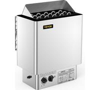 Poêle de sauna 9 kW 380 V-415 V Poêle électrique pour sauna humide et sec avec unité deintégrée Poêle de sauna en acier inoxydable