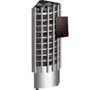 Poêle de sauna électrique Harvia Glow Corner XE 9,0 kW en acier | HTRC904XE