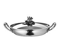 Poêle de service OPUS PRIMA 30 cm, argent, acier inoxydable, Ruffoni