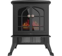 Poêle électrique d'ambiance ReadyWarm 2000 Flames. 2000 W, 2 niveaux de puissance, thermostat réglable et contrôle indépendant des flammes, surface de couverture : 25 m²