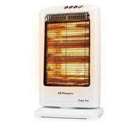 Poêle Électrique Halogène Orbegozo BP 0303 B 1 200W avec Oscillation et Sécurité