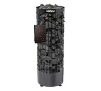 Poêle Électrique Harvia Cilindro XE Black 9.0 kW | HPC9004MXE