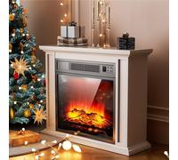 Poêle électrique - Radiateur d'ambiance - Poêle encastrable - Poêle sur pieds - Cheminée décorative - Poêle autoportante noire