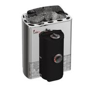 Poêle Électrique Sawo Mini X Acier 3.6 kW | avec commande intégrée | MX-36NB-Z