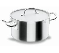 Poêle en acier haute performance, diamètre 50 cm, capacité de 58,8 litres, forme ronde, en acier inoxydable, avec revêtement en titane