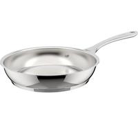 Poêle en acier inoxydable de 20 cm avec fond compatible induction