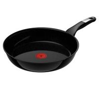 Poêle en céramique Tefal Explore On 28 cm, revêtement antiadhésif en céramique haute performance, technologie Fusioncore, résistante aux rayures, forme profonde, indicateur de température