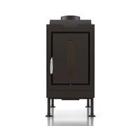 Poêle en faïence Brunner HKD 6.1 porte tournante porte en fonte 9 kW Frontplatte Guss 42 x 79 cm
