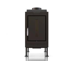 Poêle en faïence Brunner HKD 6.1 porte tournante porte en fonte 9 kW Frontplatte Guss 48 x 83 cm