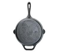 Poêle en Fonte Émaillée Induction 25cm, Convient pour le Feu, Barbecue, Four 37109 Victoria