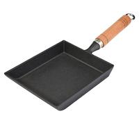 Poêle en fonte pour tamagoyaki, dimensions 29 x 18 x 5 cm, mini-poêle à omelettes
