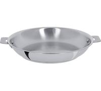 Poêle en inox 28 cm Mutine à poignée amovible pour tous feux dont linduction-Li