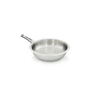 Poele en inox, tous feux dont induction - 24cm - ecovitam