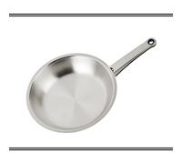 Poele en inox, tous feux dont induction - 28cm - ecovitam