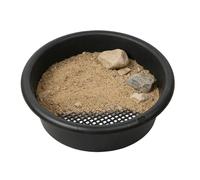 Poêle en or pour le lavage de l'or | Tamis de précision empilable à mailles de précision,Pot de classification pour la recherche d'or et la prospection de l'or,Pour tamiser la roche, le sol, la terre