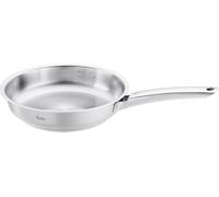 Fissler Poêle universelle PURE 24 cm – Acier inoxydable, Compatible induction, Argent
