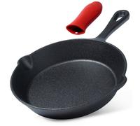 POÊLE À FRIRE EN FONTE 20 cm AVEC COUVERCLE EN SILICONE CAST LINE 199034