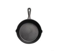 Poêle Fonte d'Aluminium 20cm Chaleur Uniforme(14CM) | Aluminium forgé robuste, distribution chaleur uniforme, évite déformation, finition noire élégante pour cuisine moderne