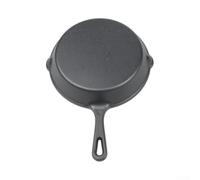 Poêle Fonte d'Aluminium 20cm Chaleur Uniforme(20CM) | Aluminium forgé robuste, distribution chaleur uniforme, évite déformation, finition noire élégante pour cuisine moderne
