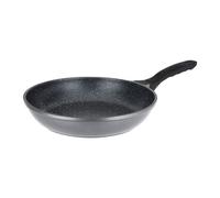 Poêle Fonte D'aluminium Gamme Minera Diam. 24 Cm H 5 Cm Revêtement Intérieur Anti-Adhésif Whitford Xylan 2 Couches Effet Pierre Fabriqué Sans Pfoa Colori