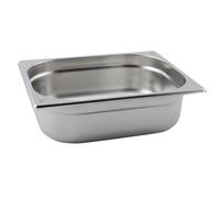Poêle Gastronorm en acier inoxydable - Taille 1/2, 40 mm de profondeur - Plateau de table vapeur durable pour restauration et buffet